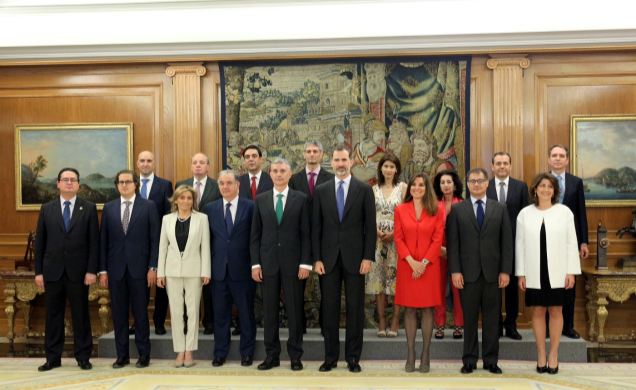 Audiencia a la Junta de gobierno de la Federación de Asociaciones de Cuerpos Superiores de la Administración Civil del Estado Fedeca Casa Real