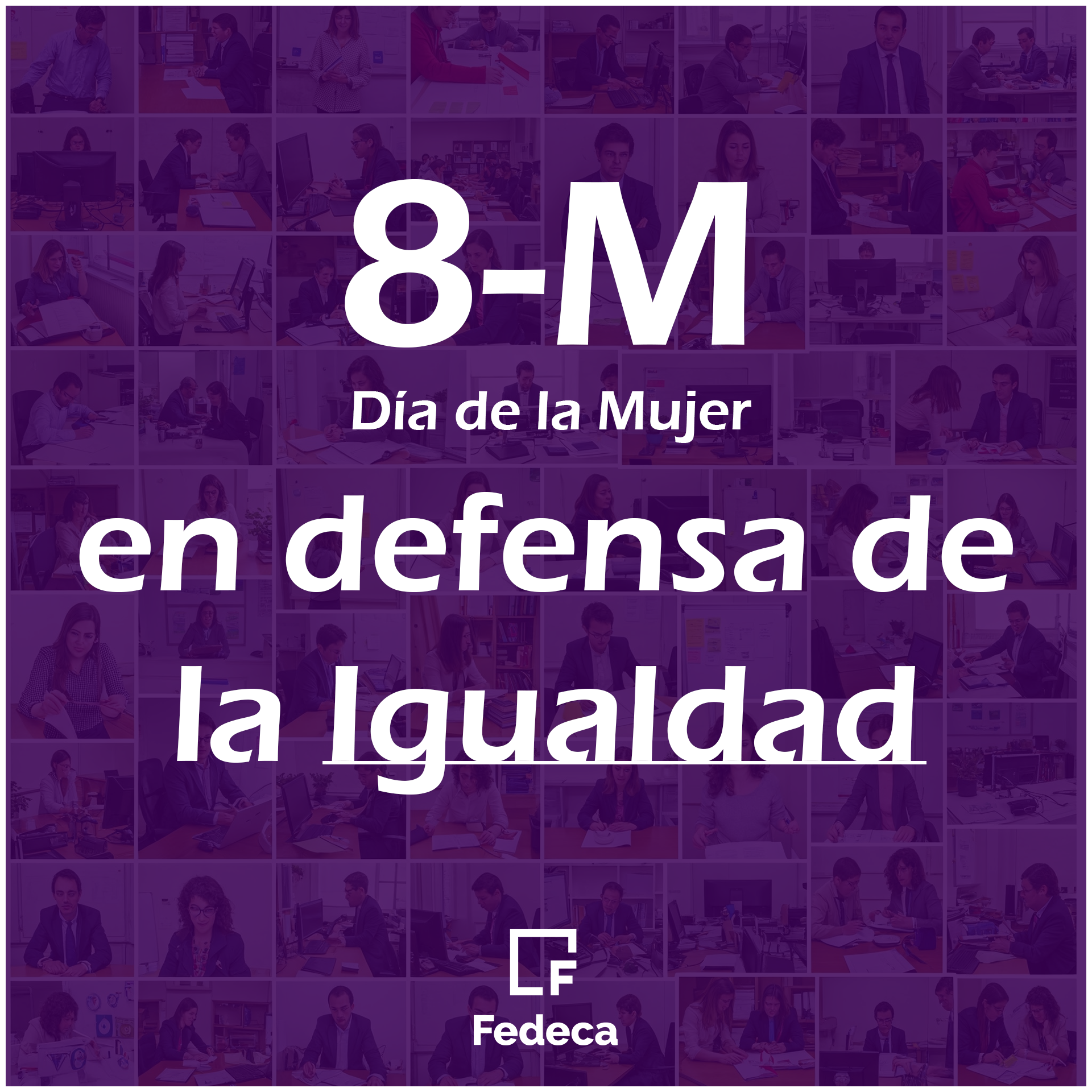 Comunicado de FEDECA con motivo del 8-M de 2025